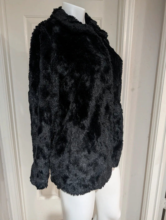 Weatherproof Vintage Faux Fur Fluffy Warm Jacket Women's Small