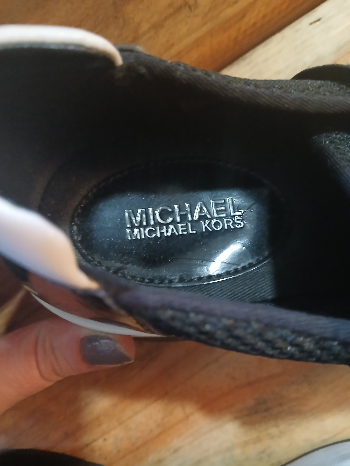 Michael Kors Felix Scuba and Mesh Sneaker size 8