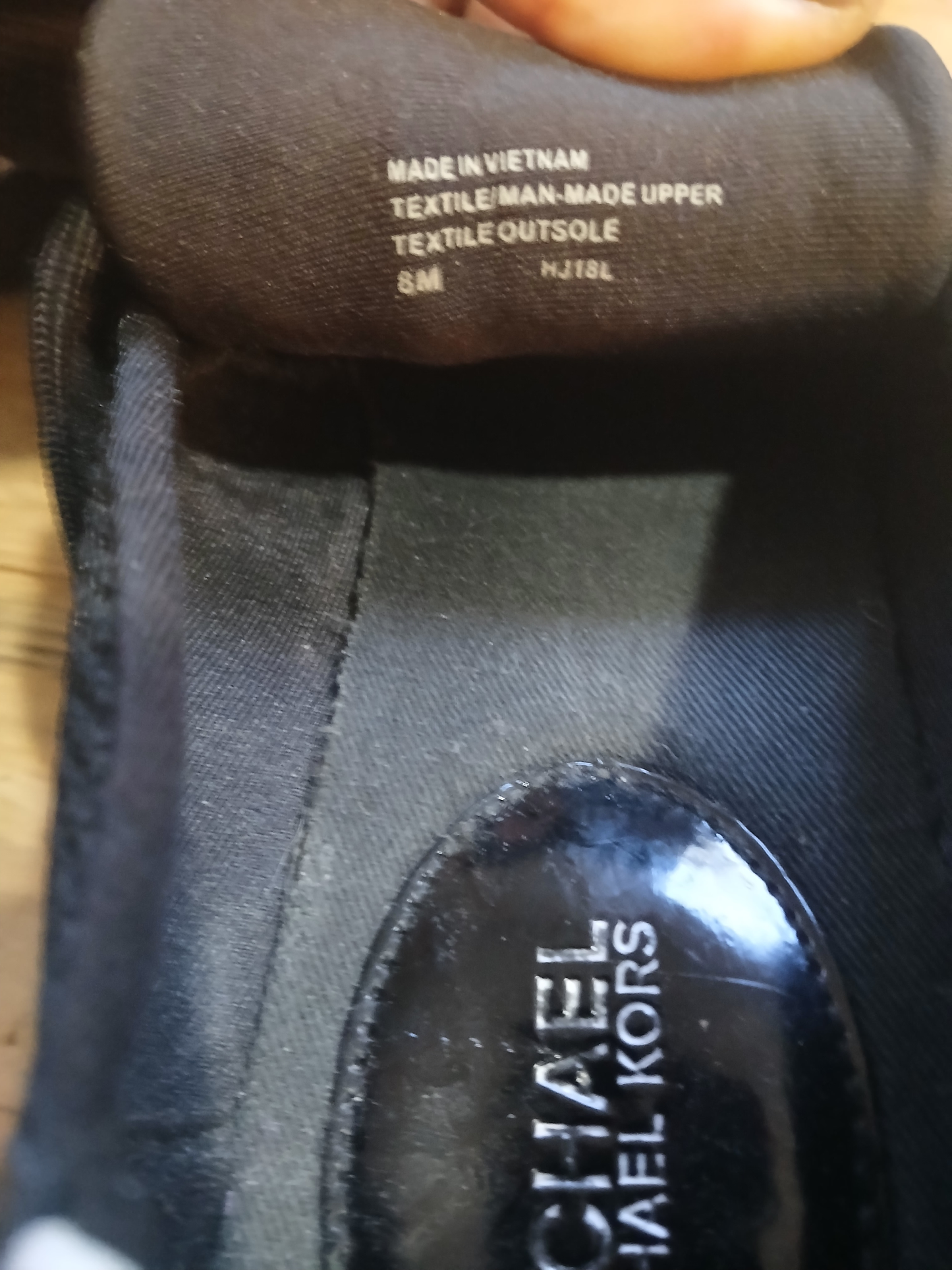 Michael Kors Felix Scuba and Mesh Sneaker size 8