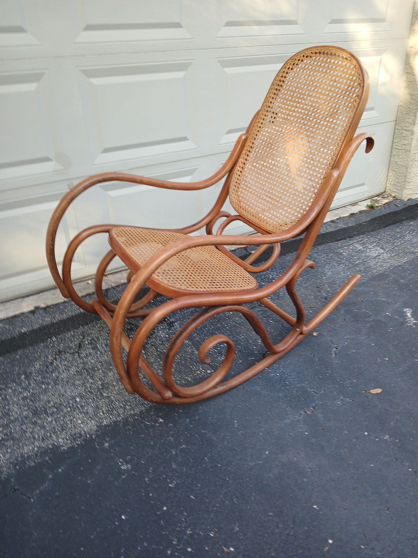 Authentic 1960's Signed Thonet Bentwood Rocking Chair