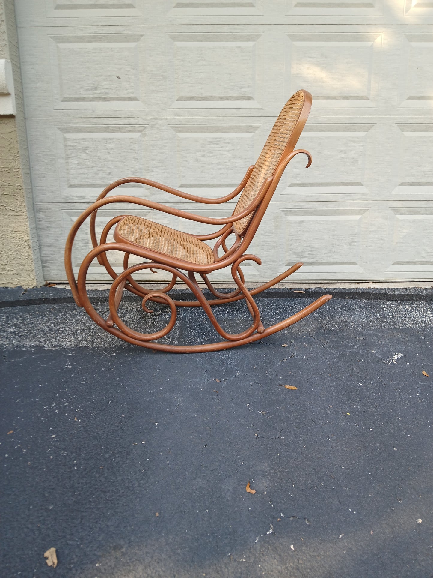 Authentic 1960's Signed Thonet Bentwood Rocking Chair