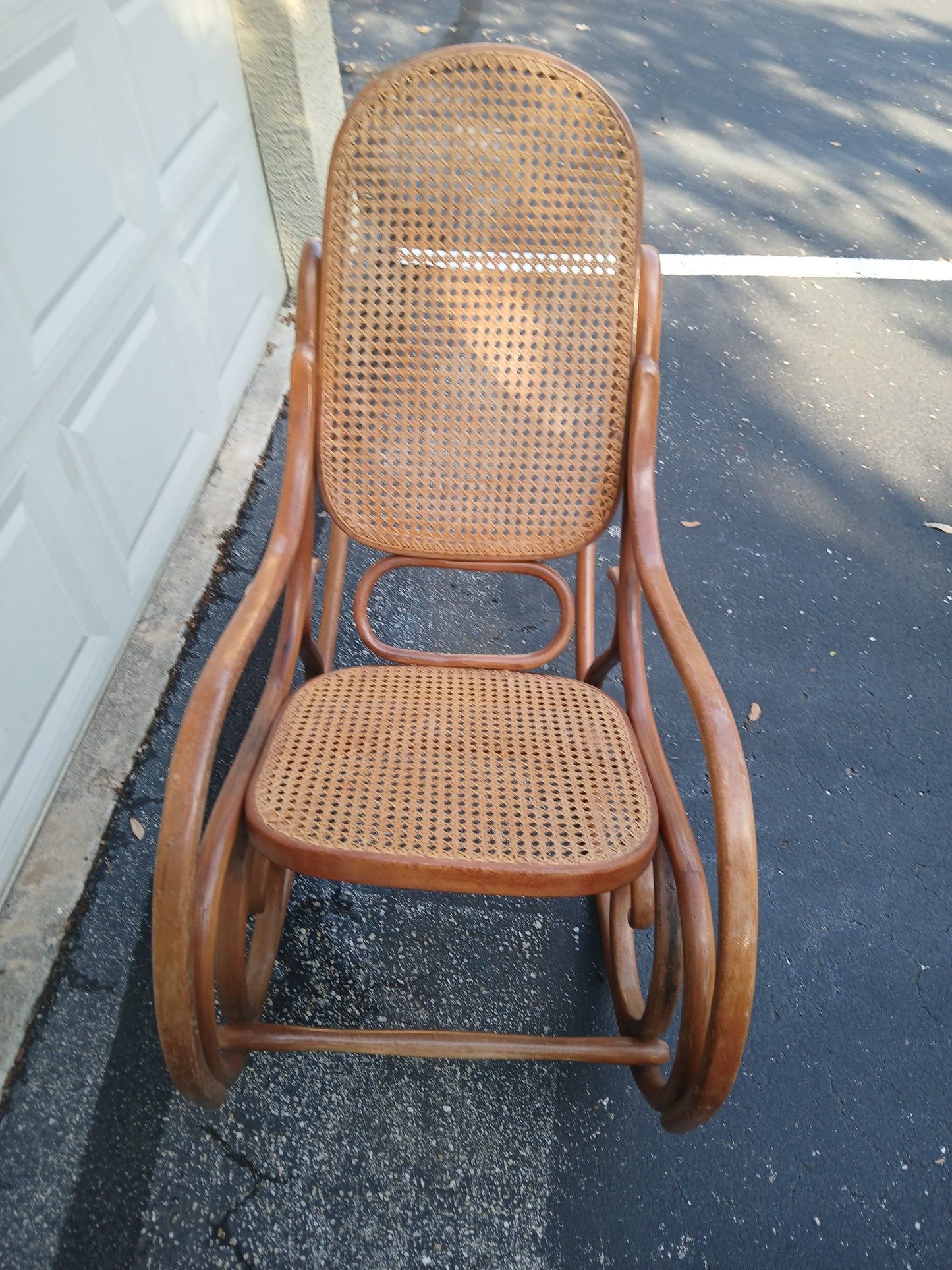 Authentic 1960's Signed Thonet Bentwood Rocking Chair