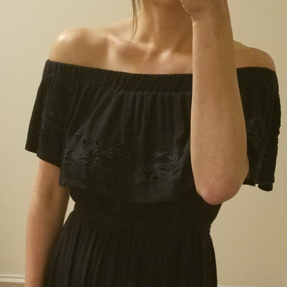 Ark & Co. Off The Shoulder Midi Dress Size S