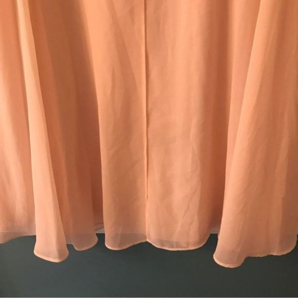 Forever 21 Jeweled Peach Babydoll Dress Size M