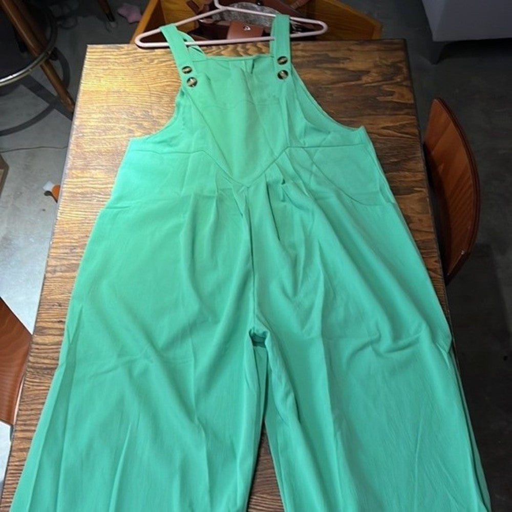 Bright Green Jumper Long Sleeveless S