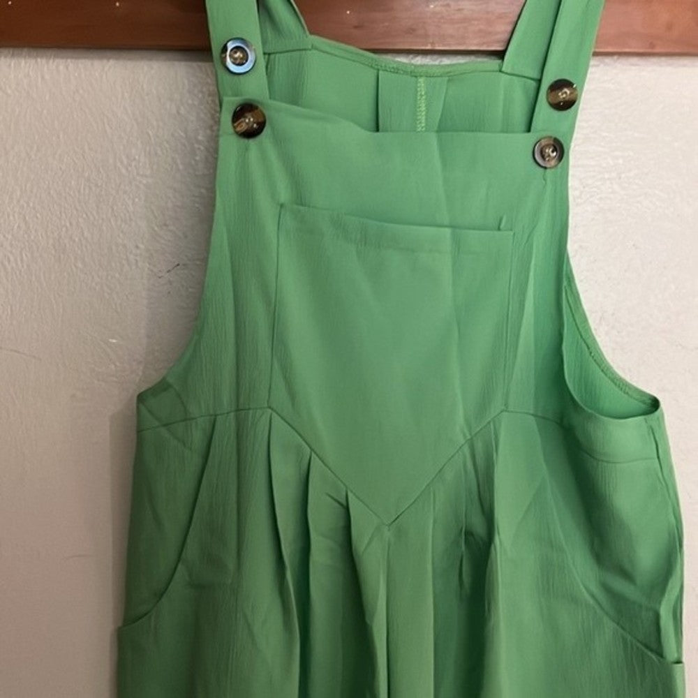 Bright Green Jumper Long Sleeveless S