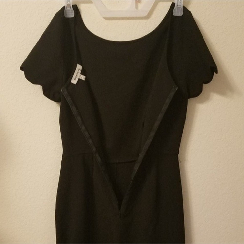 NWOT Monteau Black Romper Size S