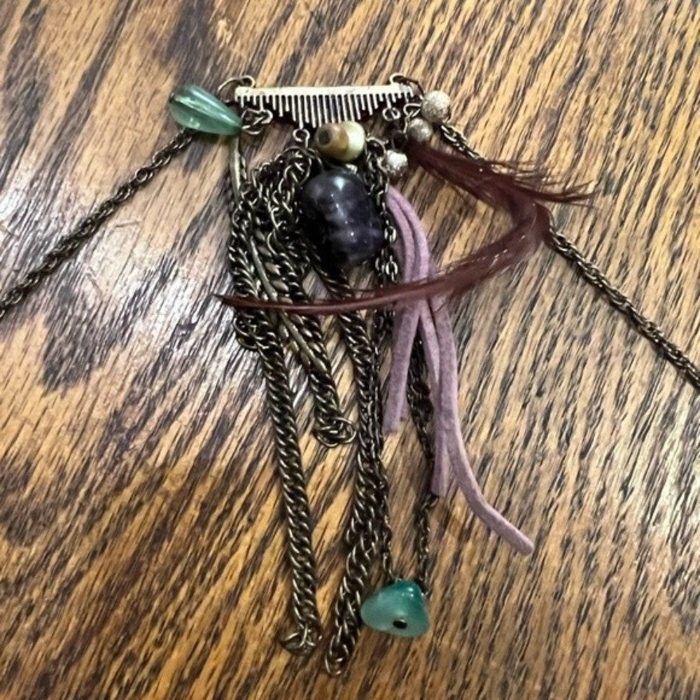 Boho Pendant Necklace