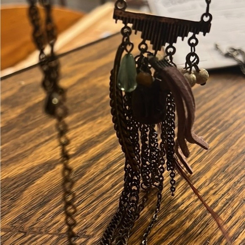 Boho Pendant Necklace