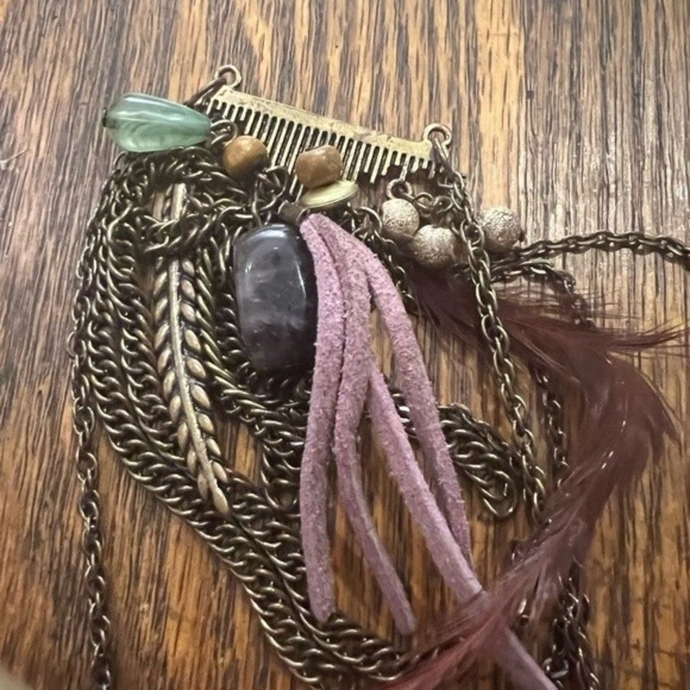 Boho Pendant Necklace