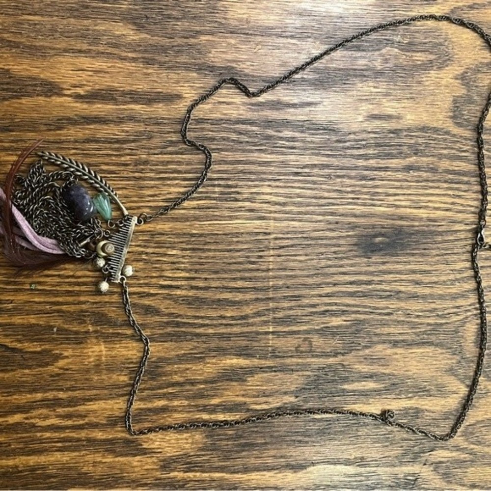 Boho Pendant Necklace