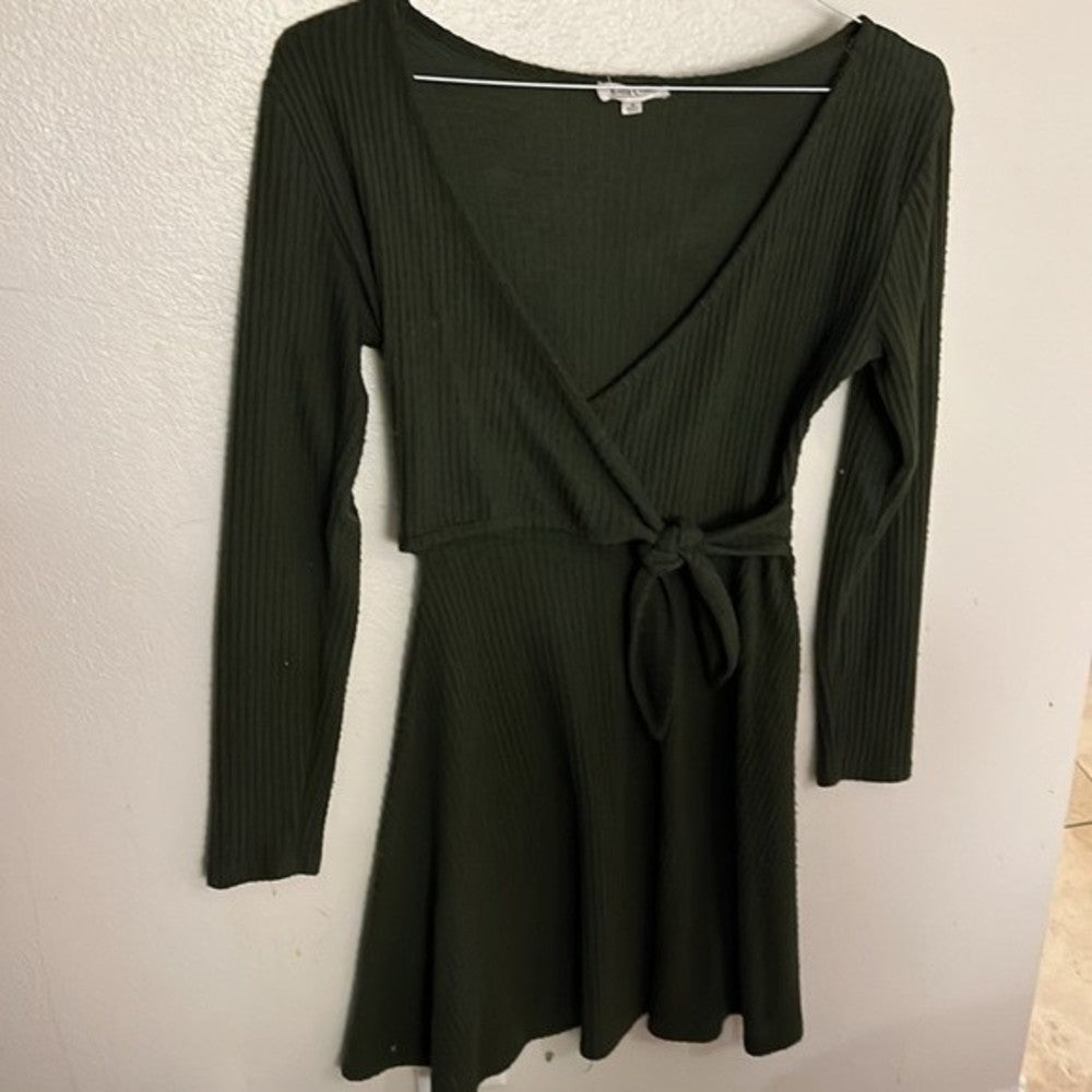 Green Wrap Dress Size S