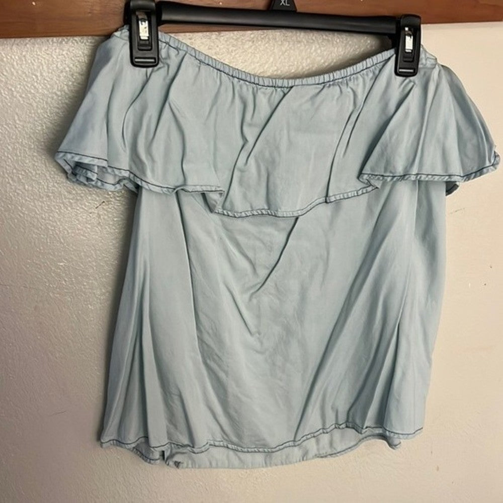 Ethereal 100% Cotton Off The Shoulder Top Size M