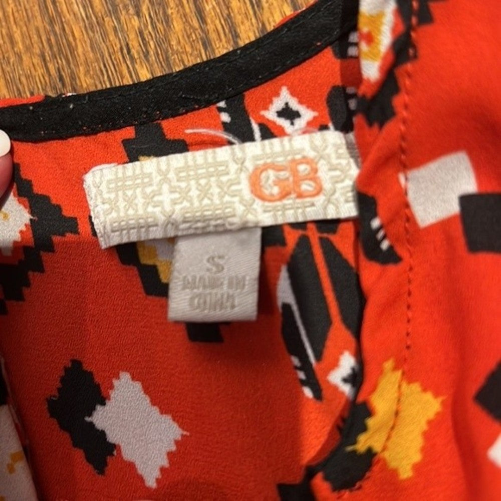 Gianni Bini Coforful Crop Top Size S