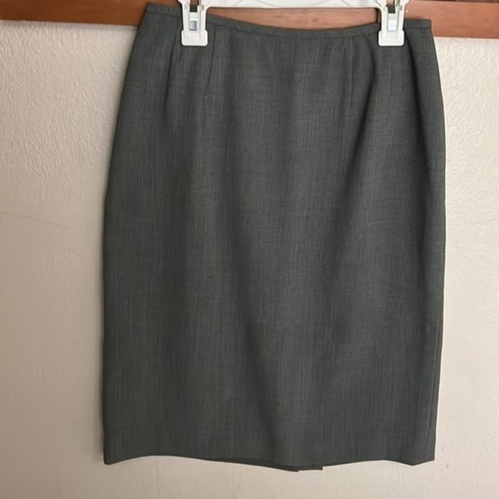 Grey Pencil Skirt Size 2P