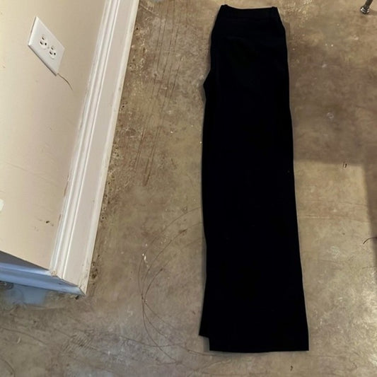 A New Day Black Stretchy Straight Leg Trousers size 2