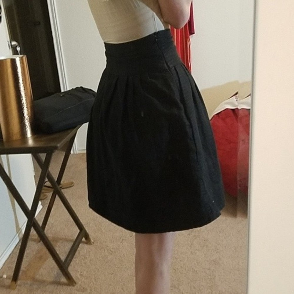 Arden B. Black A-Line Skirt Size 0