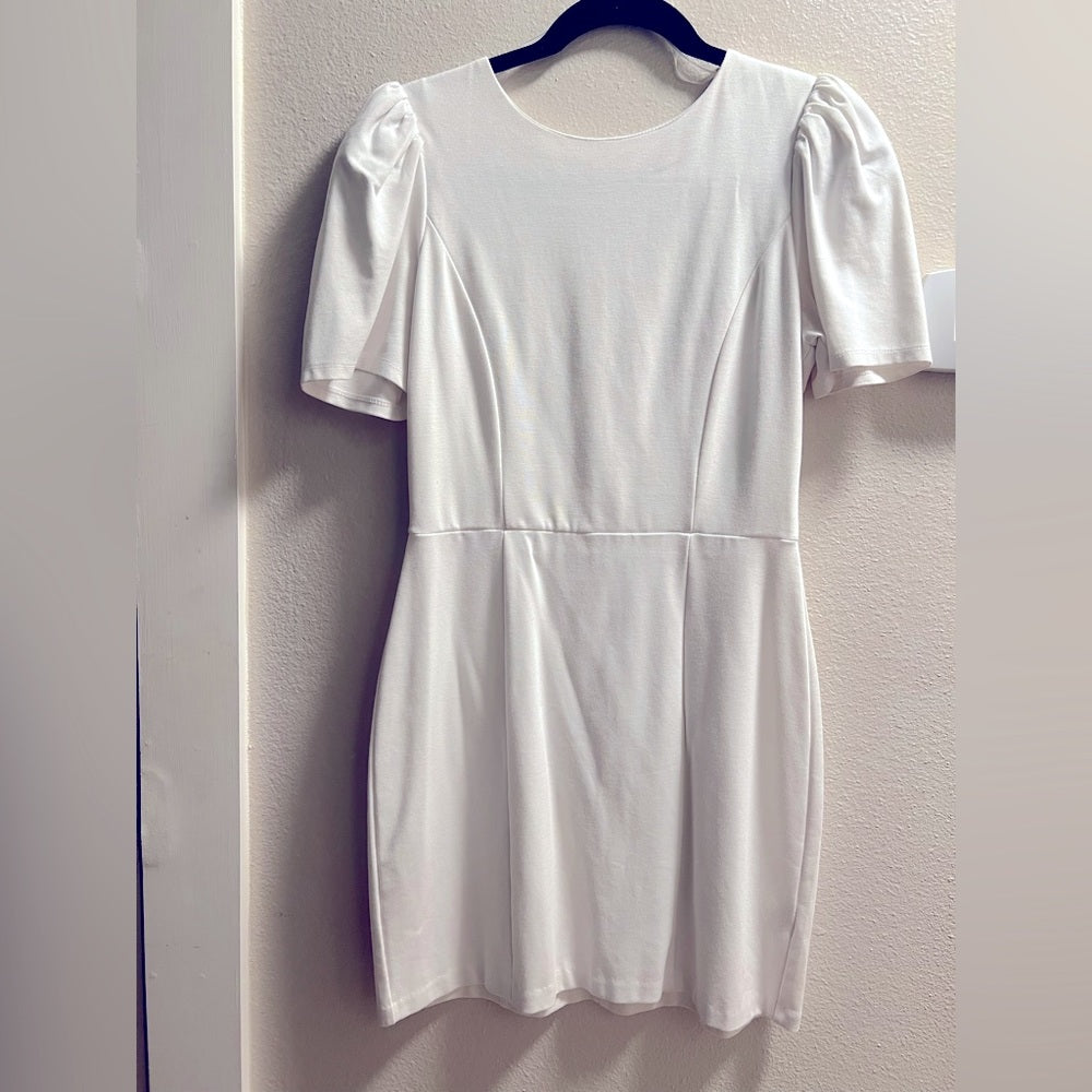 Gianni Bini white dress size large