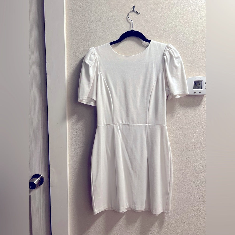 Gianni Bini white dress size large