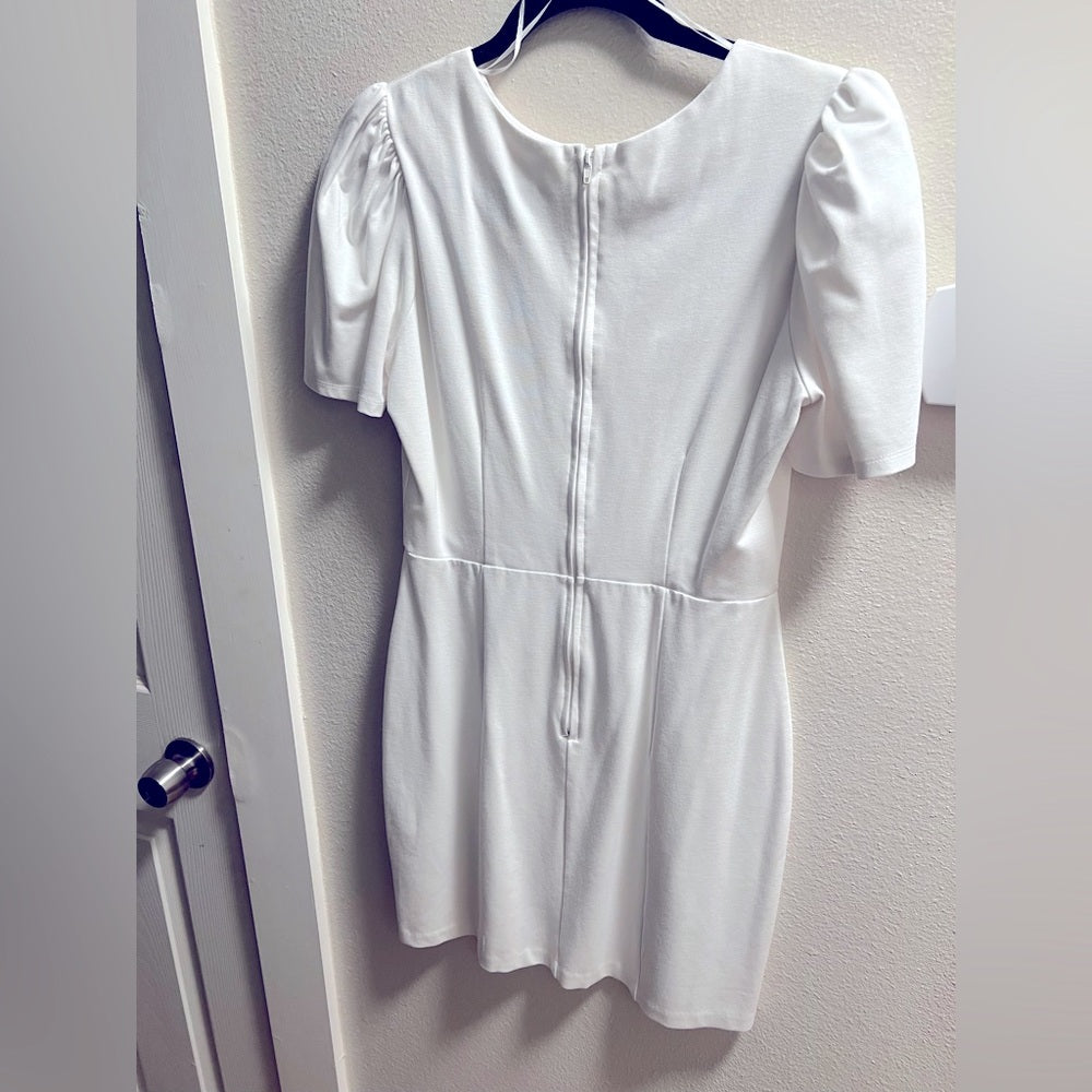 Gianni Bini white dress size large