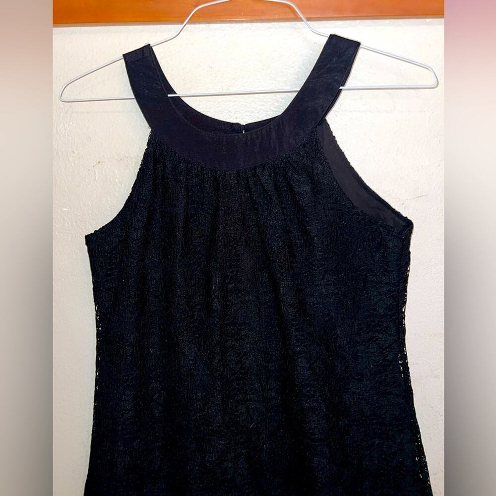 Love on a Hanger Black Lace Overlay Dress Size Jr.'s 11
