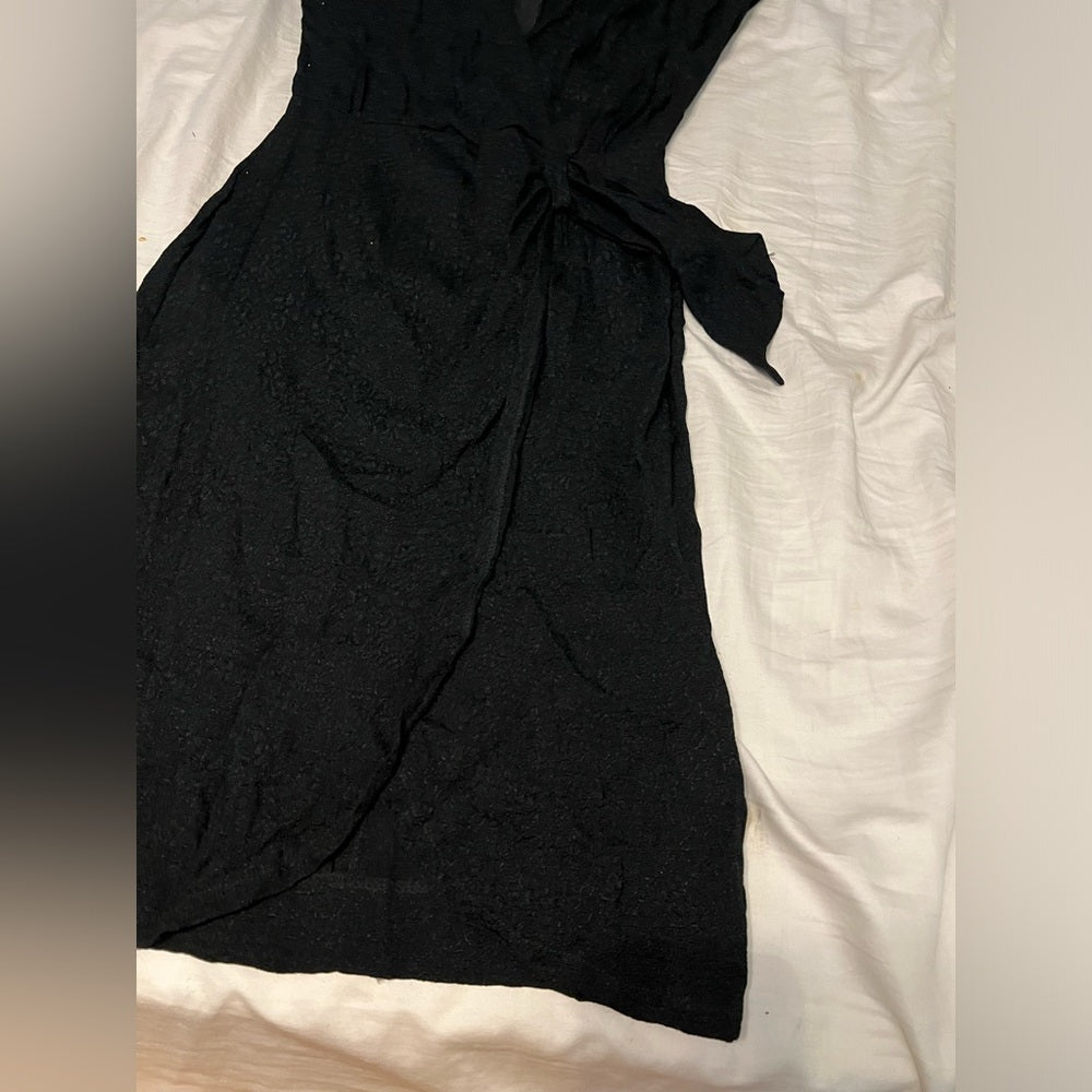 Vintage Jane Singer Little Black Wrap Dress