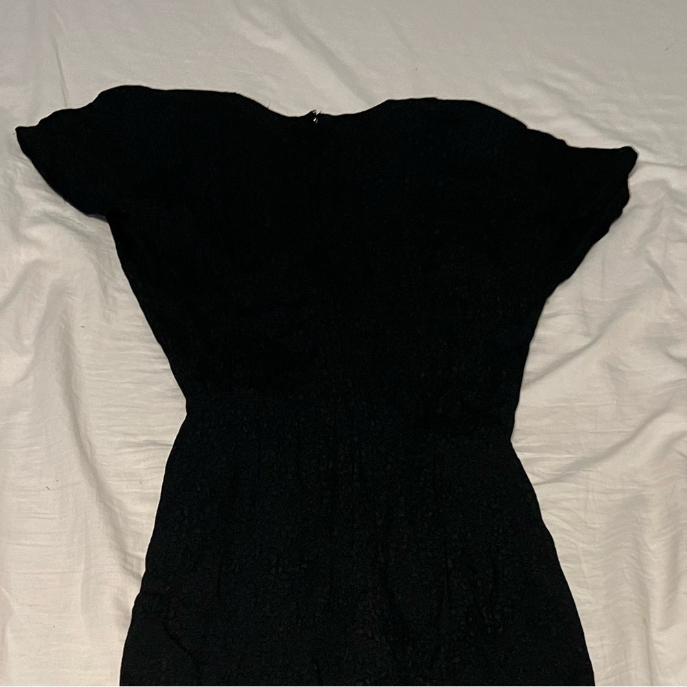 Vintage Jane Singer Little Black Wrap Dress