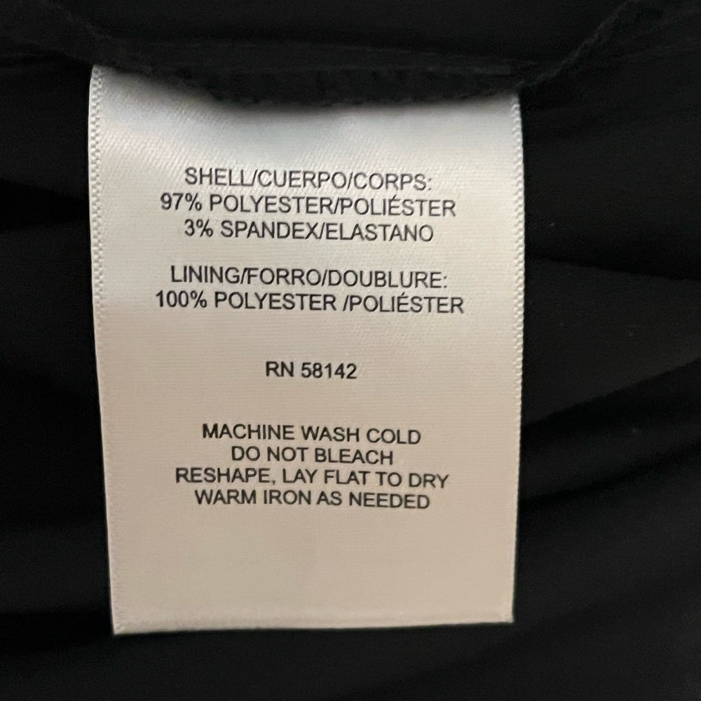 Vintage Jane Singer Little Black Wrap Dress