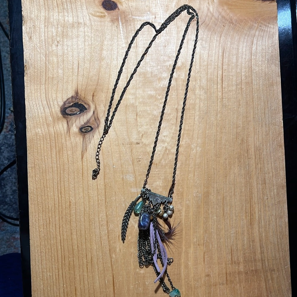 Boho Pendant Necklace