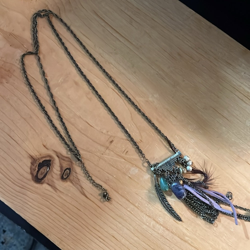 Boho Pendant Necklace