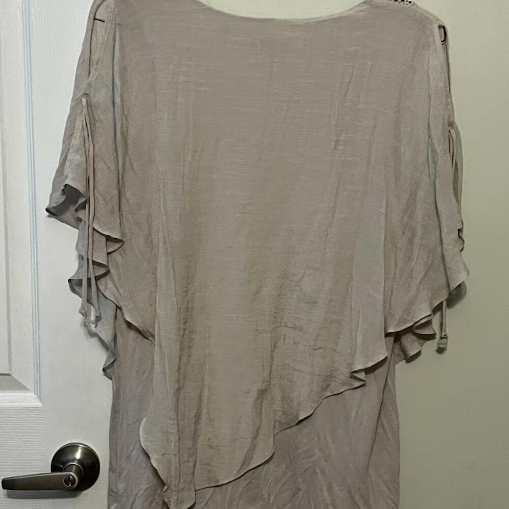 ALYX Beige Boho Sleeveless Tunic size XL