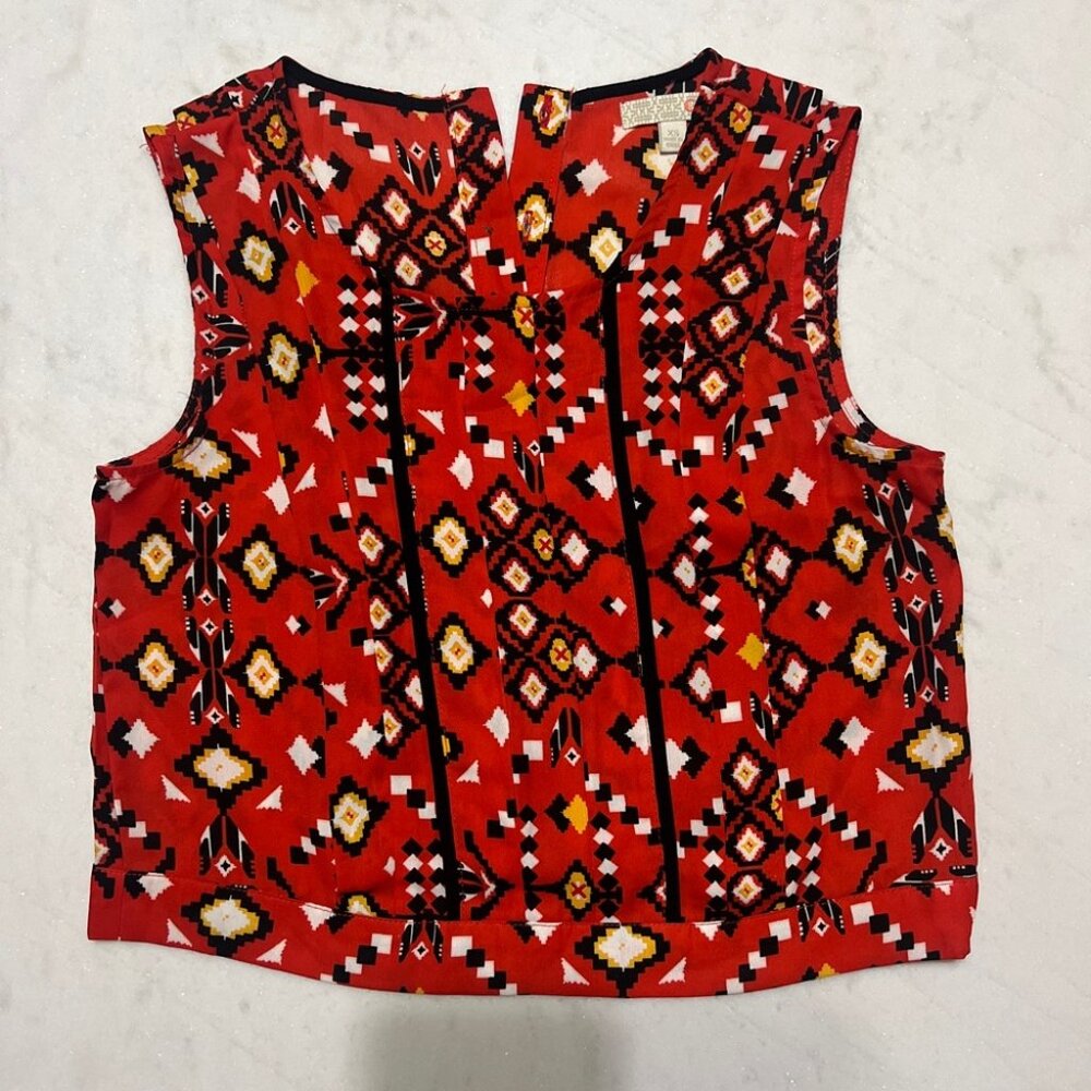 Gianni Bini Coforful Crop Top Size S