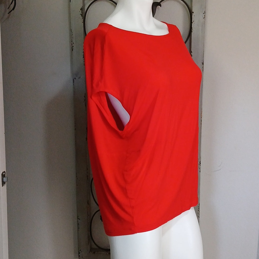 ZARA W&B Collection Women’s Short Sleeves Relaxed Drape Top Size S