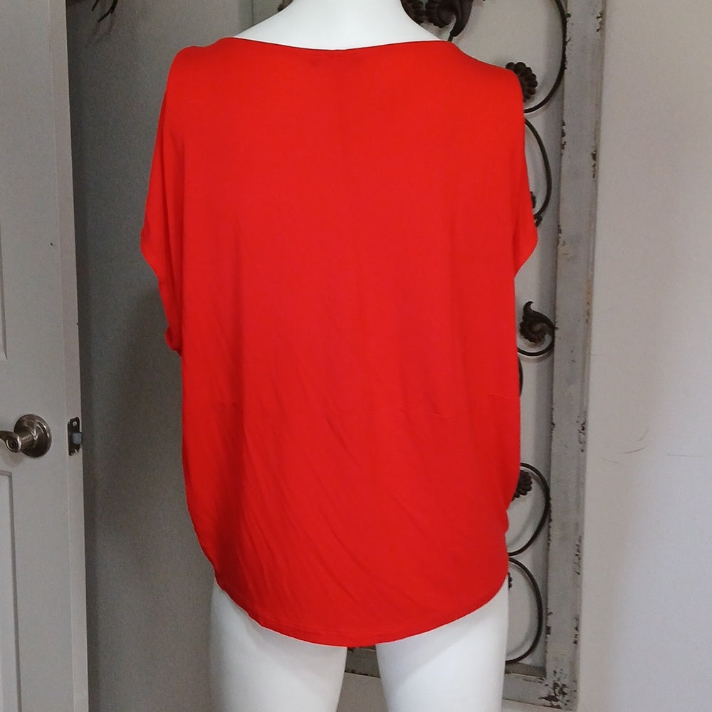 ZARA W&B Collection Women’s Short Sleeves Relaxed Drape Top Size S