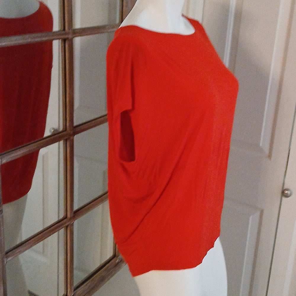 ZARA W&B Collection Women’s Short Sleeves Relaxed Drape Top Size S