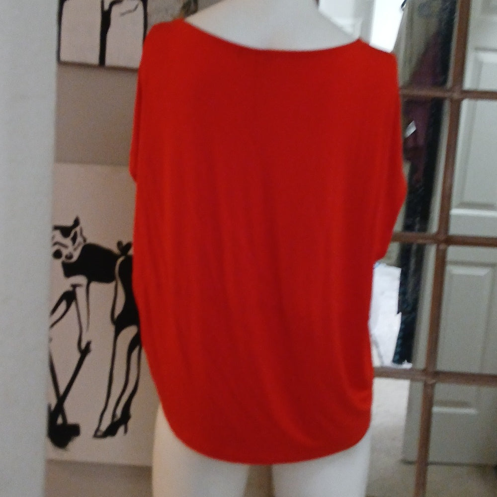 ZARA W&B Collection Women’s Short Sleeves Relaxed Drape Top Size S