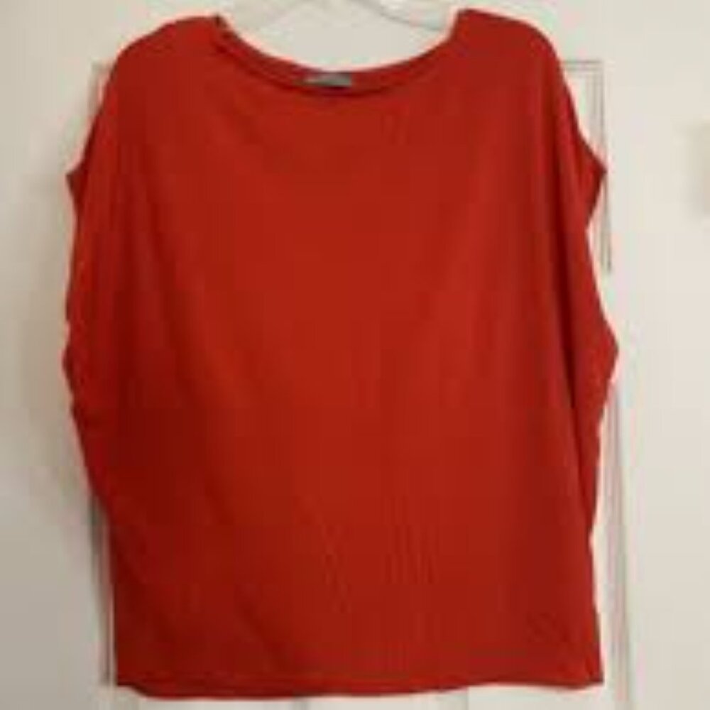 ZARA W&B Collection Women’s Short Sleeves Relaxed Drape Top Size S