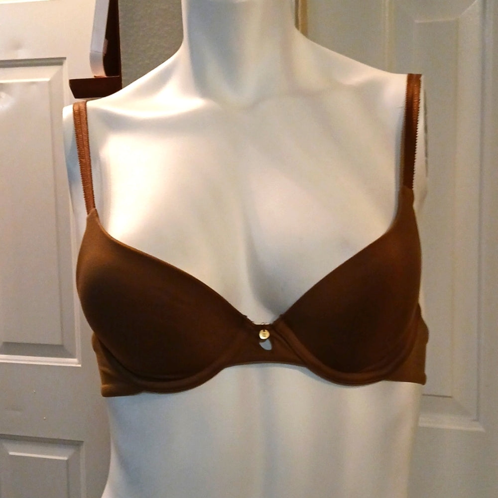 Auden Brown Lightly Lined Bra size 32A