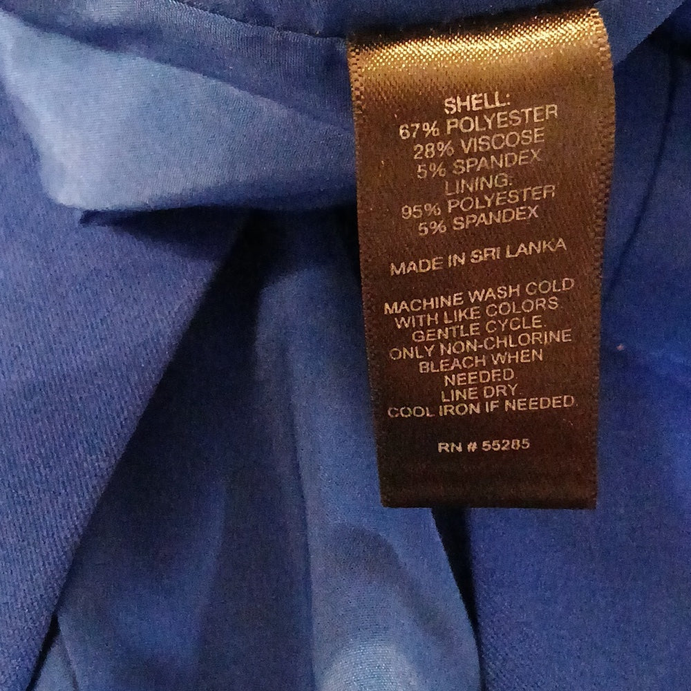 Express Blue Pencil Skirt with Pockets size 4