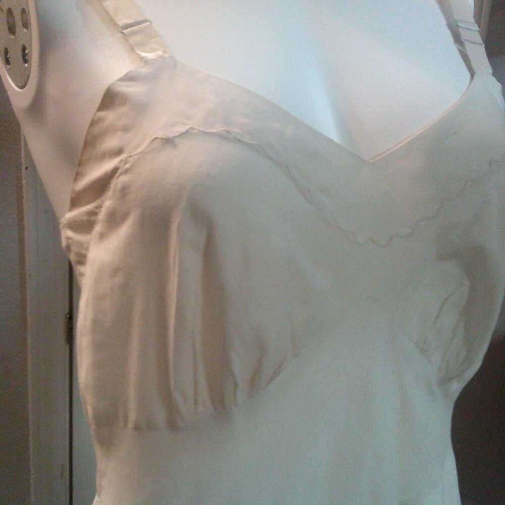 Vintage White Sears Roebuck Slip/Nightgown