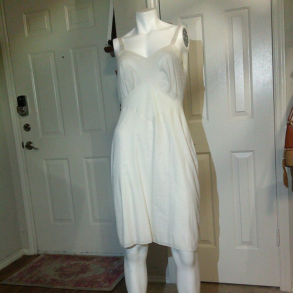 Vintage White Sears Roebuck Slip/Nightgown