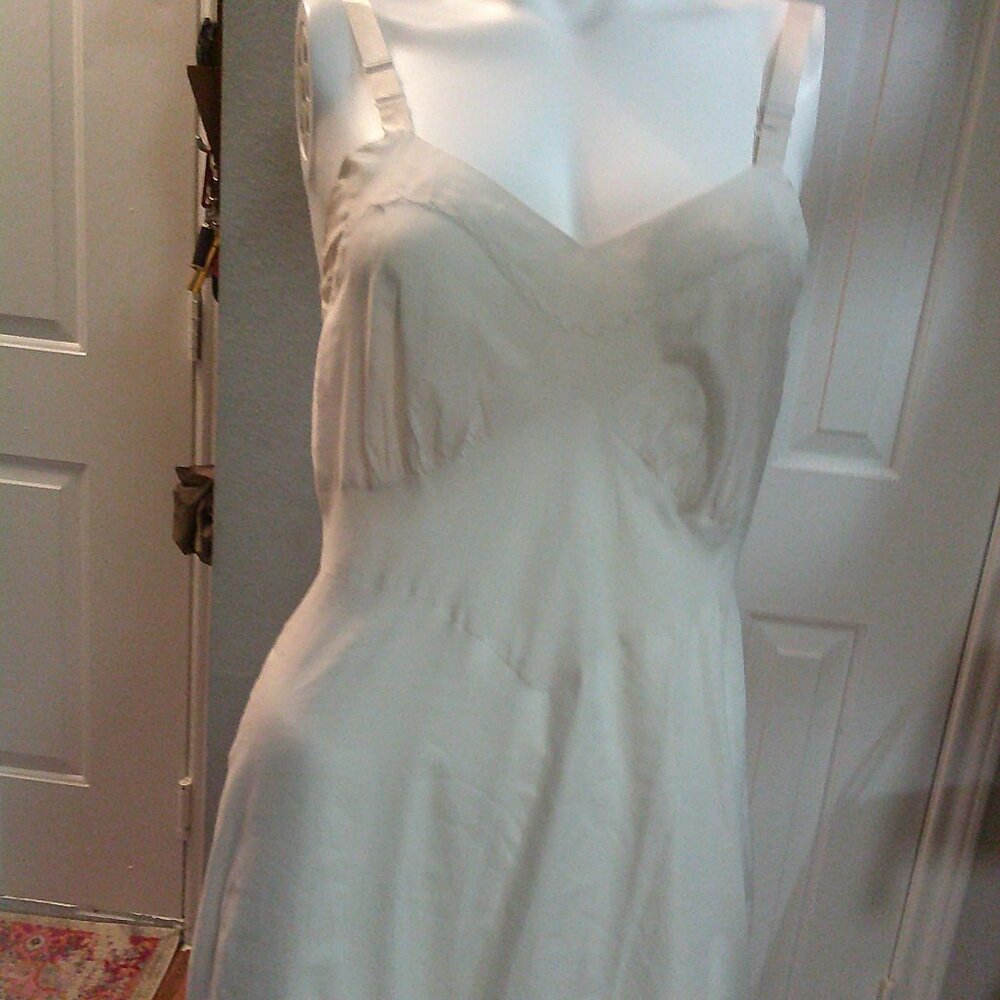 Vintage White Sears Roebuck Slip/Nightgown
