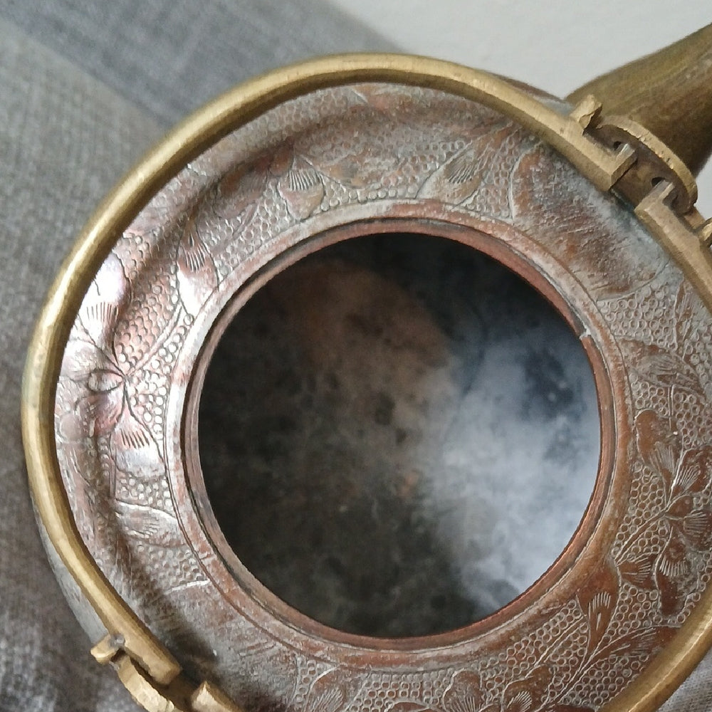 Vintage Gold and Silver Coffee & Tea Pot