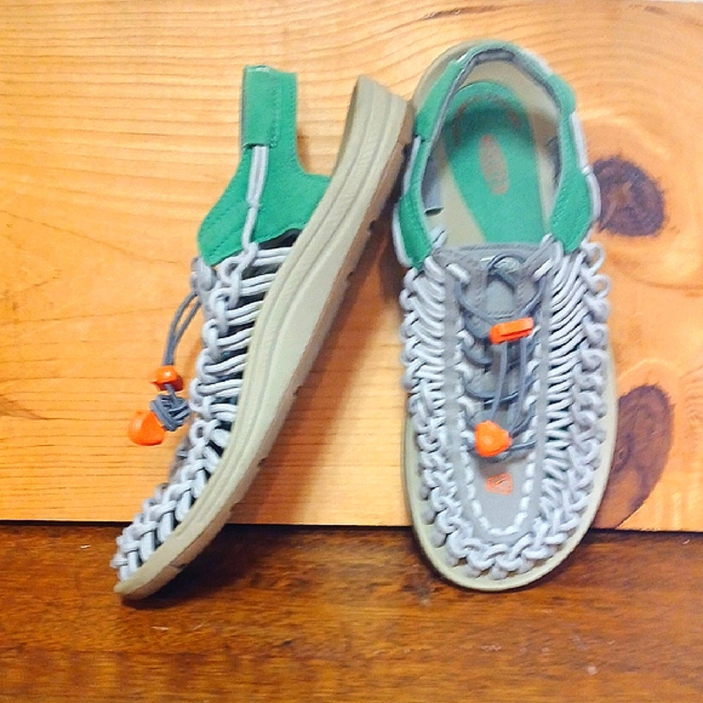 Keen Uneek Woven Flat Cord Sandals Trekking Sandals Ultra Light Sneaker Men 8.5