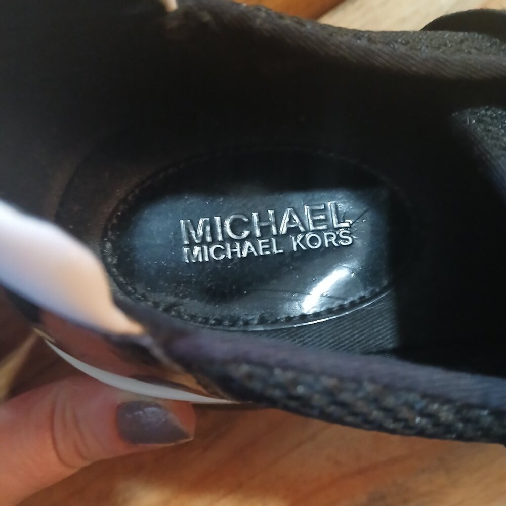 Michael Kors Felix Scuba and Mesh Sneaker Size 8