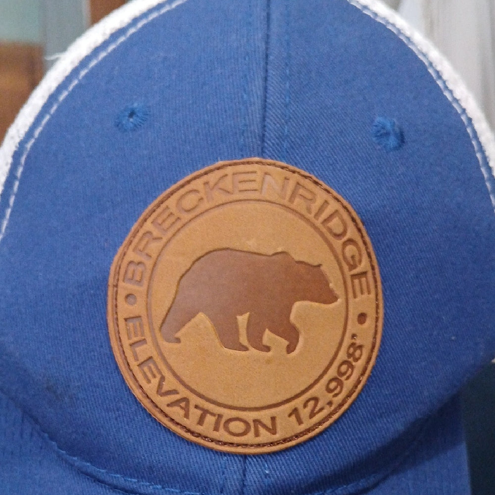 Breckenridge Royal Blue and White Trucker Hat