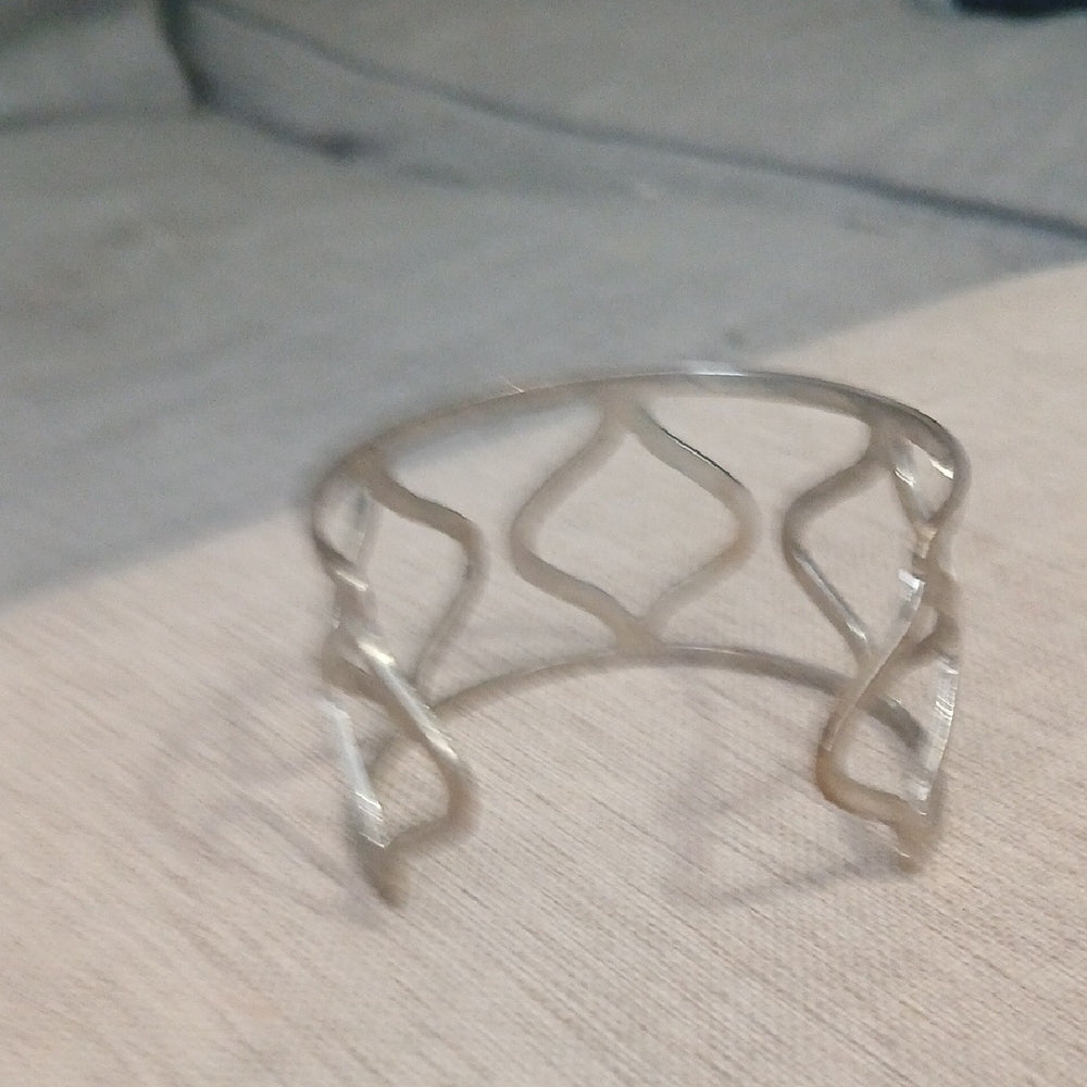 Vintage Silver Openwork Bracelet