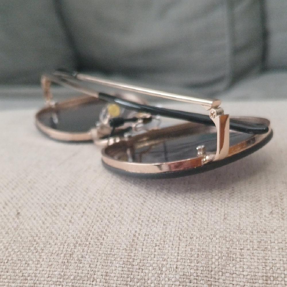 NWT Foster Grant Brown Frame Sunglasses