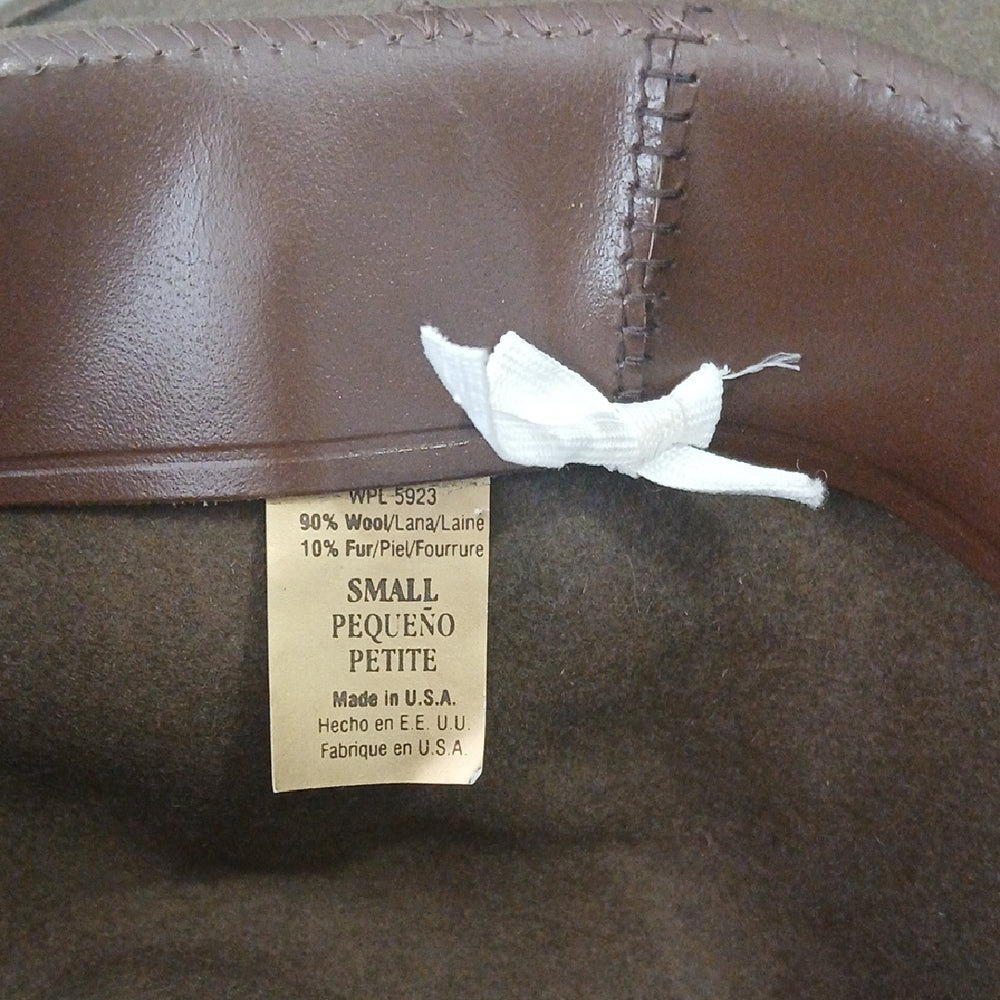 Bailey Brown "Glen" Wool Fedora Hat with Tan Band