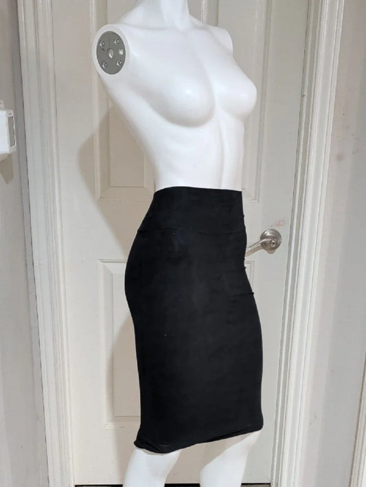 Derek Heart Super Soft Black Stretch Pencil Skirt Women's Small